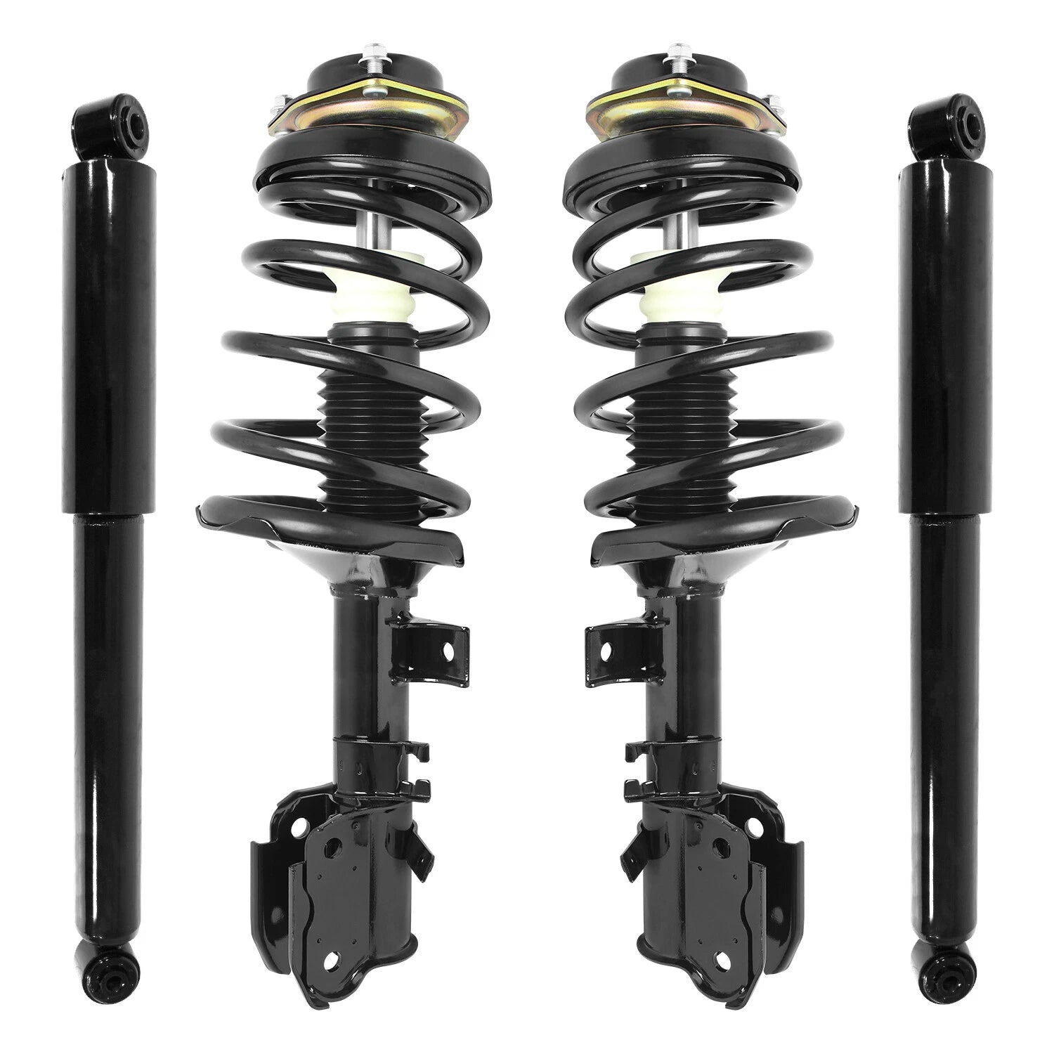 Front & Rear Complete Strut Assembly Shock Kit for 1998-1999 Infiniti QX4, 6B93BC-57