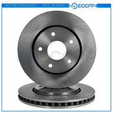 2 Front Brake Rotors For Dodge Grand Caravan Volkswagen Routan 3.6L 3.8L 4.0L 6B93BC-57