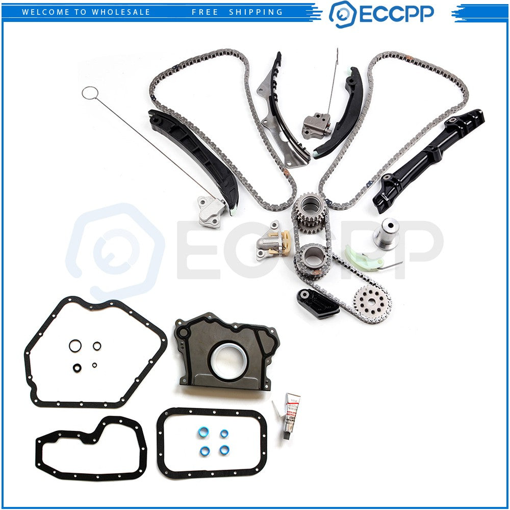 Timing Chain Kit Lower Gasket Set For Jeep Wrangler Dodge Charger 3.6L DOHC 6B93BC-57