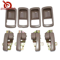 For Toyota Camry 1992 1993 1994-1996 Left Right Beige Interior Door Handles Set 6B93BC-57