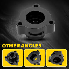 Black Turbo Blow Off Valve BOV Adapter For Ford Fusion 1.5 1.6 2.0L Ecoboost EOA 6B93BC-57