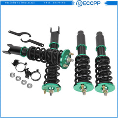 Coilovers Suspension Kit For 1996-2000 Honda Civic Shock Strut Adj. Height Green 6B93BC-57