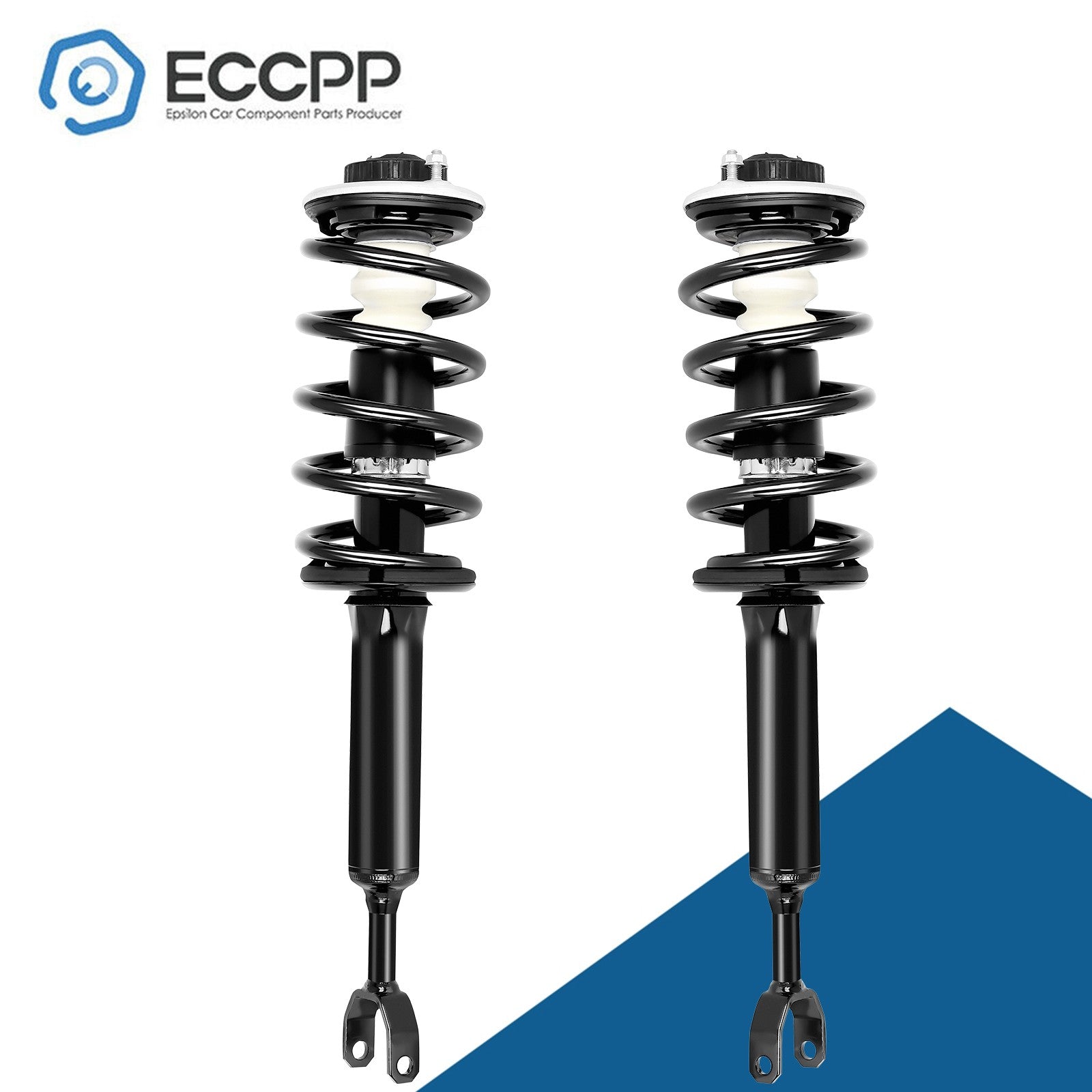 Loaded Front Pair Strut & Shock Spring Assembly For Audi A6 2000-2004 A6 Quattro 6B93BC-57