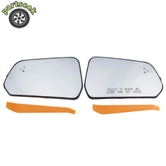 Left Right Side Rearview Mirror Glass w/ Blind Spot for Ford Mustang 2015-2021 6B93BC-57