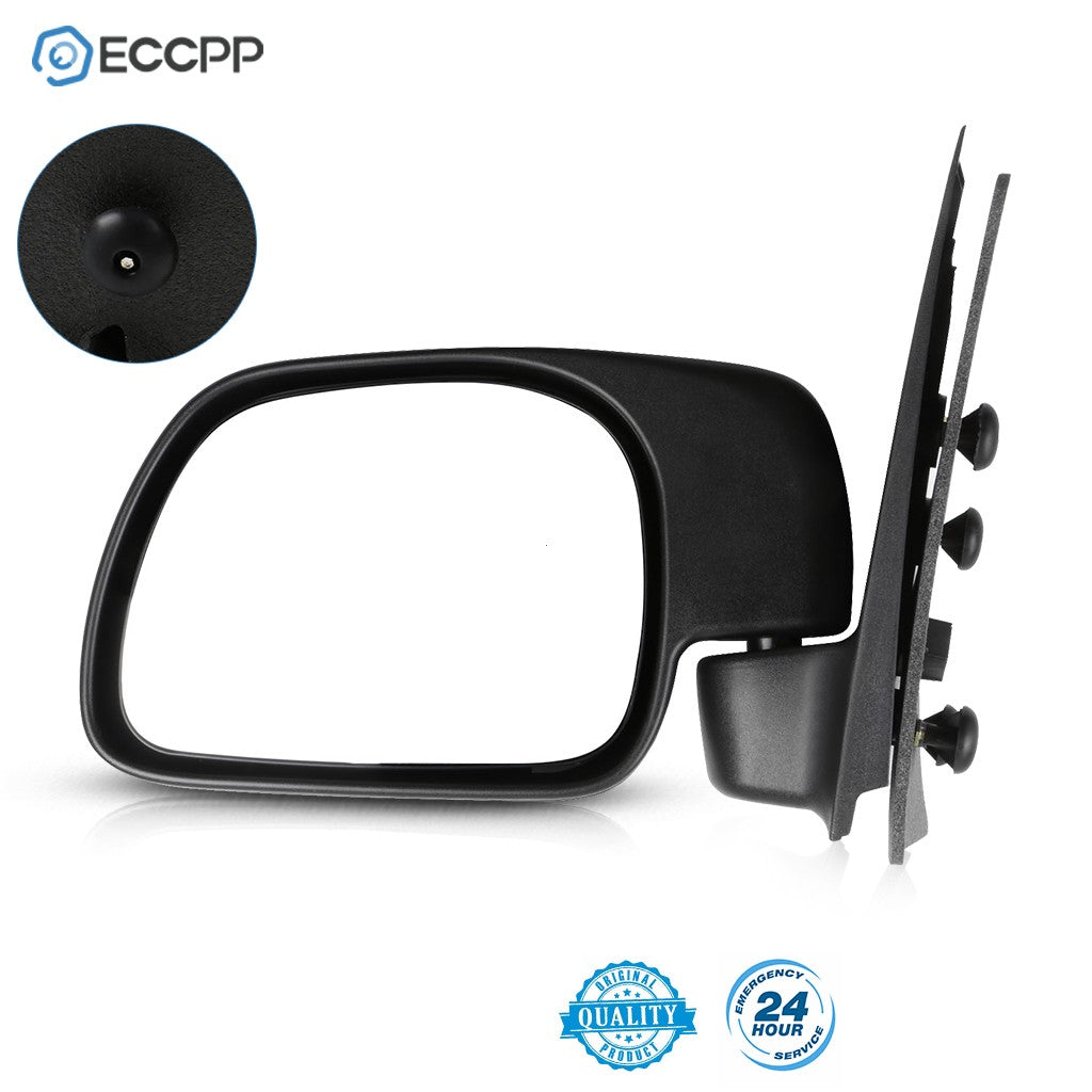 Side View Clear Manual Fold Mirror For 1999-2015 Ford F250 Left Hand KOEEP