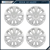 ECCPP Full Set Wheel Covers Fits R16 Tire & Steel Rim Snap On 16" Wheel Hub Caps ECCPP