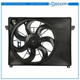 Electric Radiator Cooling Fan Assembly For 2007 2008 2009 2010-2012 Kia Rondo 6B93BC-57