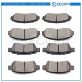 Front And Rear Ceramic Brake Pads For Honda Odyssey Touring Mini 2005-2010 6B93BC-57