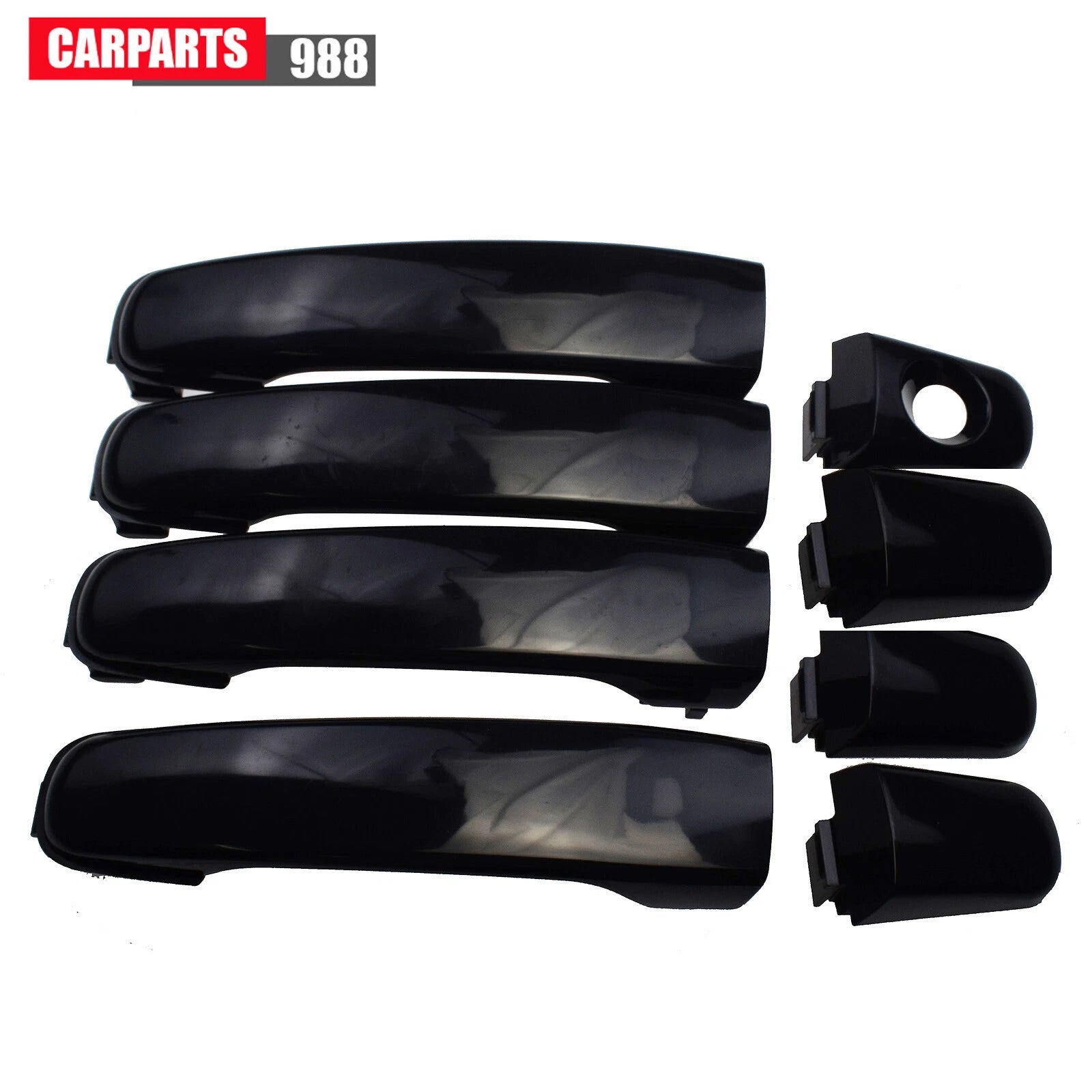 Black Exterior Outer Door Handles For Chevy Equinox Malibu Pontiac G6 22672194 6B93BC-57