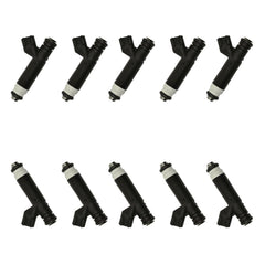 10PCS Fuel Injector 5C3Z-9F593-AA For Ford F-250 F-350 Super Duty 2005-2010 6.8L