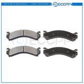 Rear Ceramic Brake Pads For Chevrolet Silverado 3500 GMC Sierra 3500 2001-2010 6B93BC-57