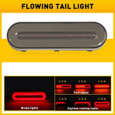 Motorcycle LED Running Brake Stop Turn Signal Tail Light Bar Flowing For UTV ATV 6B93BC-57