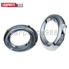 Pair Chrome Fog Light Trim For 2009-2012 Toyota RAV4 521280R030 521270R030 6B93BC-57