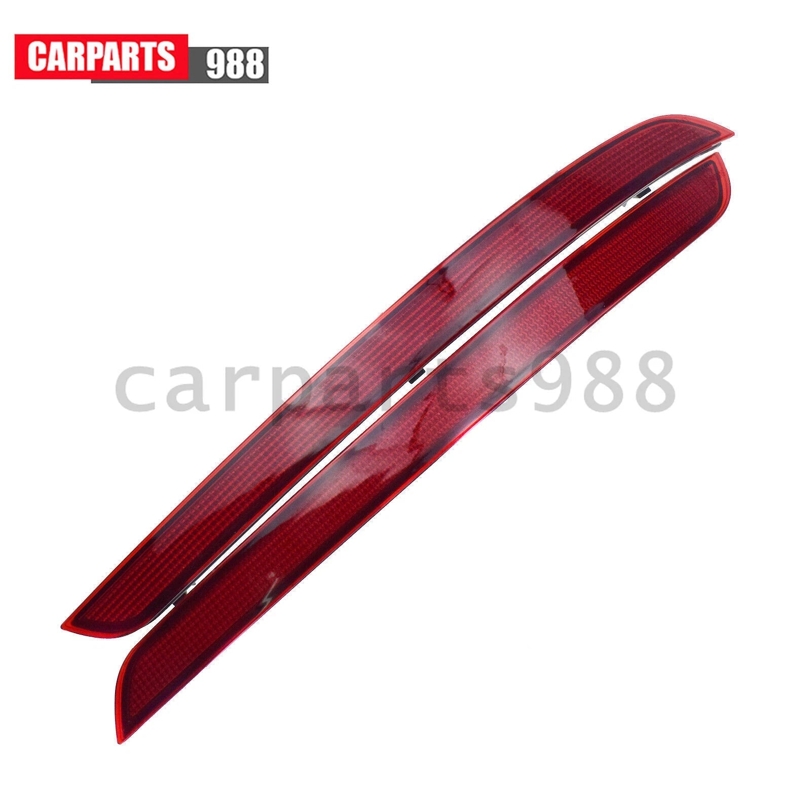 2Pcs Rear Left Right Bumper Reflector Lens For Mercedes W166 ML63 ML350 ML550 6B93BC-57
