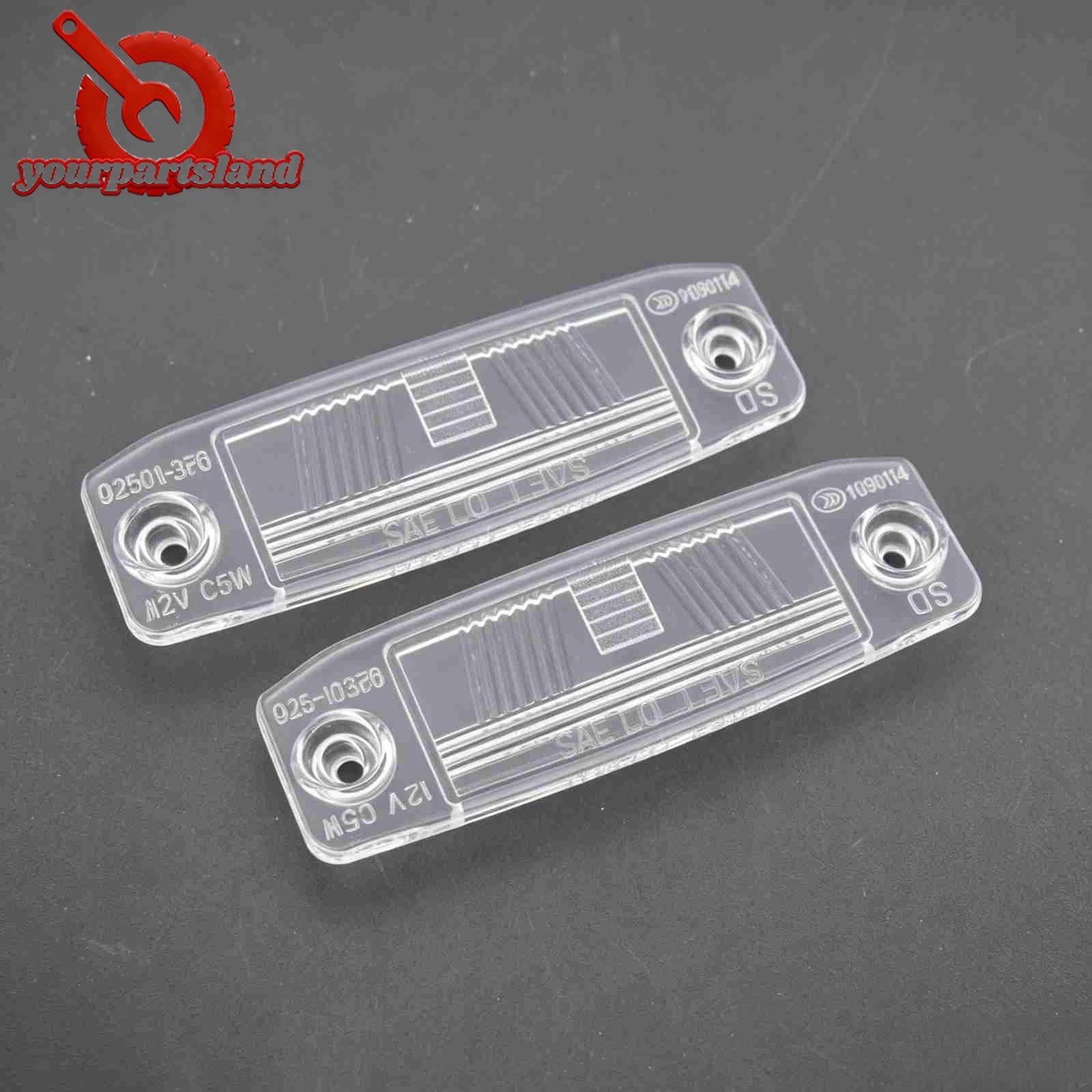 License Plate Light Transparent Cover For Hyundai Kia Elantra Tucson 925103F000 6B93BC-57