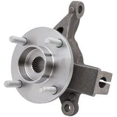 1Pc Wheel Hub Bearing Knuckle Assembly Front Left For Ford Focus 4 Lug 2006-2011 6B93BC-57