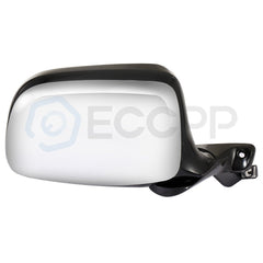 Chrome Manual Mirror Right Side For 1992-1997 Ford F150-450 F-SERIES Manual Fold 6B93BC-57