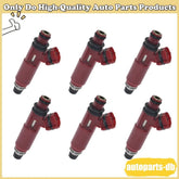 6x Fuel Injectors 195500-3970 MD357267 For 2001-2002 Mitsubishi Montero 3.5L V6 6B93BC-57