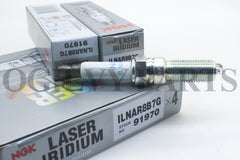 4PC' 91970 ILNAR8B7G Laser Iridium Spark Plugs For 55490097 12683541 NGK JP