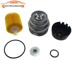 Oil Filter Housing Cap + Cap Plug +Wrench + Filter For Toyota Lexus ES300h ES350 6B93BC-57