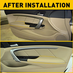 For 2008-2012 Honda Accord Coupe Left Right & Side Door Armrest Panel Beige EOA 6B93BC-57