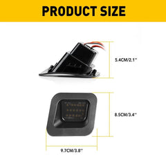 AUXITO LED Rear License Lights Plate Error Free For Ram 2010-2018 1500 2500 3500 AUXITO