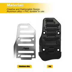 Non Slip Manual Transmission Gas Brake Foot Pedal Pad Cover Car Accessories Kit 6B93BC-57