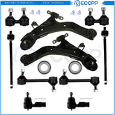 12Pcs Front Control Arm Ball Joint Wheel Bearning For 2001-2006 Hyundai Elantra KOEEP