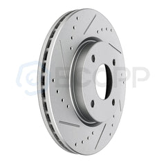 For Nissan 2009-2014 Cube 2007-2012 Sentra Versa Drill Front Brake Discs Rotors 6B93BC-57