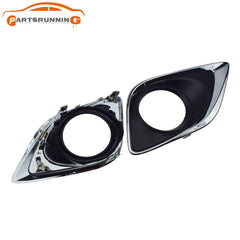 Pair Driver+Passenger Side Fog Light Bumper Cover Insert For 2013-16Toyota Venza 6B93BC-57