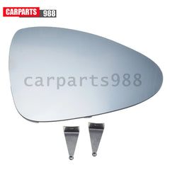 Right Heated Mirror Glass with Plate for Porsche Panamera 2010-2016 97073103809 6B93BC-57