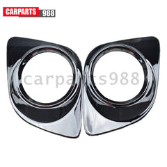 Left Right Front Fog Light Bezel Chrome for Toyota Venza 521280T010 521270T010 6B93BC-57