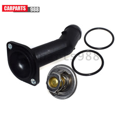 Thermostat Housing & Thermostat For Audi TT VW Jetta Golf Beetle 06A121121C 6B93BC-57
