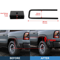 ECCPP 2" Rear Leveling Lift Kit For 1994-2001 Dodge Ram 1500 2500 3500 2WD Only 6B93BC-57