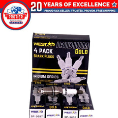 4x spark plugs iridium 90919-01210 SP-9657 SK20R11 3297 compatible with Toyota 6B93BC-57