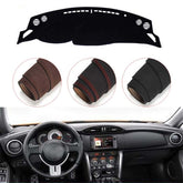 Console Dashboard Suede Mat Protector Sunshield Cover For Toyota 86 Subaru BRZ