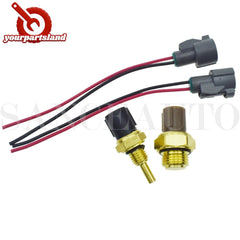 Cooling Fan Switch & Coolant Sensor & Connectors For Honda Odyssey Accord Pilot 6B93BC-57