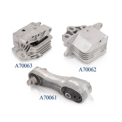 Engine Mount Set compatible with Mini 2014-2044 Cooper Cooper Countryman BMW 6B93BC-57
