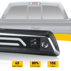 For Ford Third F-150 2009-2014 3rd Light LED Smoke Brake Rear Cargo Reverse Lamp 6B93BC-57