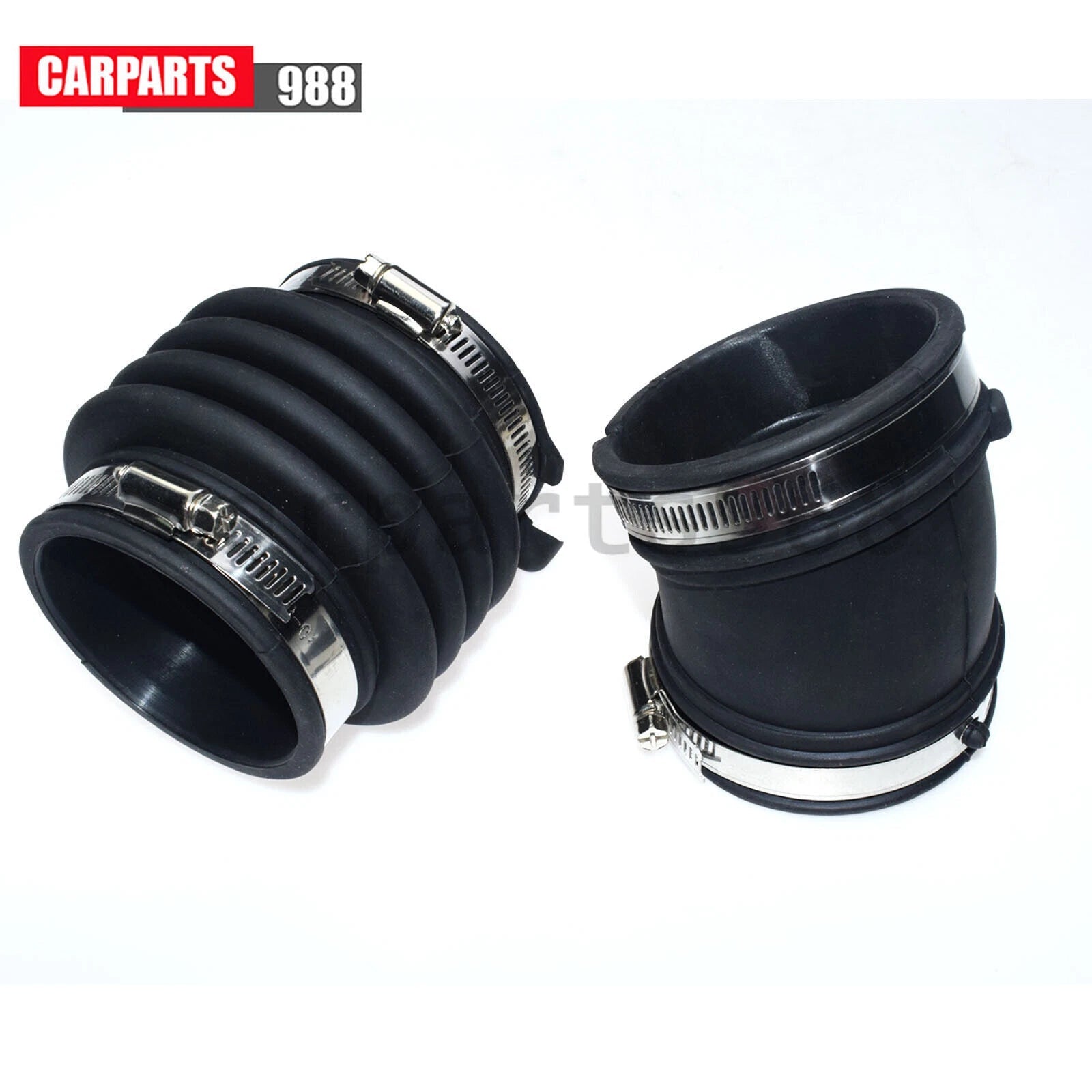 Set of 2 Air Intake Resonator Hose Tube Boot For 2006-08 Infiniti M35 16576EG00A 6B93BC-57