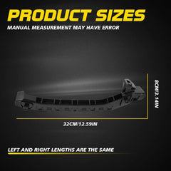 For 2008-2014 Subaru Impreza WRX STI Bumper Bracket Driver Passenger Side 2PCS A 6B93BC-57