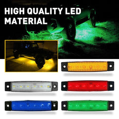 10 Pods LED Rock Underbody Wheel Lights For Jeep Offroad Truck UTV ATV Boat EOA 6B93BC-57