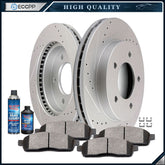 Front Brake Pads And Rotors For Ford F-150 XLT XL STX Lariat FX4 Flotillera 6B93BC-57