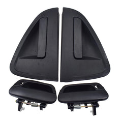 4Pcs Black Outer Door Handle Front Rear Left Right For 2013-2015 Chevrolet Spark 6B93BC-57