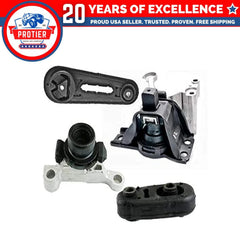 Fits 2007-2012 Nissan Sentra 2.0L w/AUTO CVT Motor & Trans Mount Set 4pcs : 6B93BC-57