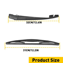 Rear Wiper Arm and Blade For Honda Odyssey 2011-2017 Back Windshield Wiper US 6B93BC-57