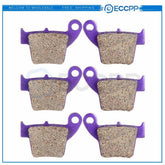 3 Pair Brake Pads Kit For 2004-2017 Honda CRF250R CRF450R Carbon Fiber 6B93BC-57