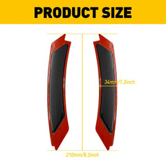 FOR 2009-2011 BMW E90 E91 LCI SEDAN SMOKE SIDE MARKER LAMPS BUMPER REFLECTOR 2PC 6B93BC-57