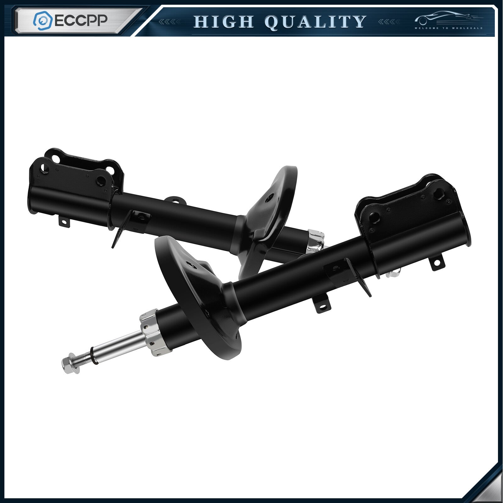 Rear 2x Struts Shocks For 93-02 For Toyota For Corolla Chevrolet Prizm Geo Prizm 6B93BC-57