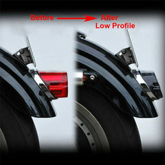 Red LED Tail Light Rear Brake Turn Signal For Harley Sportster XL1200 XL883 Dyna